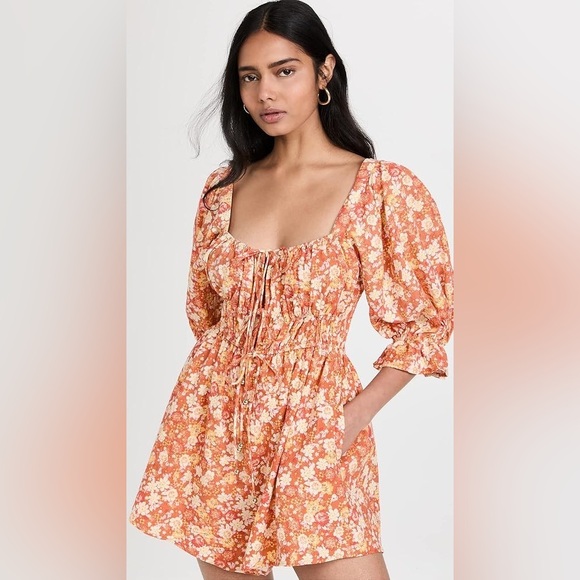 Free People Floral Show Me Love Romper - Picture 2 of 7